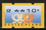 Die Automatenmarken Nr. 3 - Posthorn-Papier mit fettem Posthorn-Eindruck gehören mit zum Jahrgang 1999 !!!