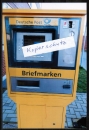 Privates Foto des Sielaff-Automaten ab ATM 3 mit magerem Posthorn - ab Mai 2001 - bis ATM 9 / bis heute