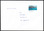 Bund 1378 als portoger. EF mit 140 Pf Schieblehre auf Briefdrucksache 20-50g / 14x20 cm groß von 1989-1993
