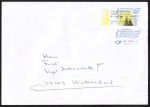 Bund 3548 als portoger. EF mit 155 Cent Katharina Kasper auf C5-Inlands-Brief von 2020-heute, ca. 23 cm lang