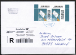 Bund 3647 als portoger. MeF mit 2x 160 Cent Briefe aus Bogen als OR / ER-Paar auf Einwurf-Einschreib-Brief bis 20g von 2022-heute, codiert