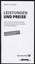 Original-Gebhrenheft vom 1.1.2025 - in einwandfreier Erhaltung !
