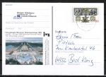Bund 1786 als Sonder-Ganzsachen-Postkarte mit eingedruckter Marke 80 Pf Regensburg - 1995-1997 als Inlands-Postkarte gelaufen, codiert