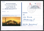 Bund 1905 als Sonder-Ganzsachen-Postkarte PSo 47 mit eingedr. Marke 100 Pf Leipzig - 1997/1998 portoger. als Postkarte gelaufen, codiert
