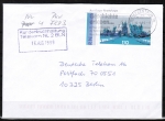 Bund 2037 als portoger. EF mit 110 Pf Landtag Mecklenburg-Vorpommern auf Inlands-Brief bis 20g von 1999-2002, codiert