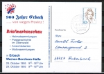 Bund 1755 als Privat-Ganzsachen-Postkarte mit eingedruckter Marke 80 Pf von Ense von 1996