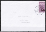 Bund 563 als portoger. EF mit 30 Pf Olympiade 1968 / Coubertin auf Inlands-Brief bis 20g von 1968-1972