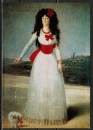 Ansichtskarte von Goya (1746-1828) - "Die Herzogin von Alba"
