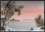 Ansichtskarte von Gerhard Heinrich - "Winter am Staffelsee"