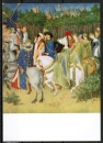 Ansichtskarte der "Brüder aus Limbourg'" (um 1415/1416) - "Mai - Fest"