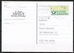 Bund ATM 1 - Marke zu 60 Pf mit Teildruck als portoger. EF auf Inlands-Postkarte von 1982-1993