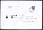 Bund 3501 als portoger. EF mit 370 Cent Blumen-Serie aus Rolle auf C5-Prio-Brief ber 2 cm Dicke von 2019-2021 - im Ankauf gesucht !