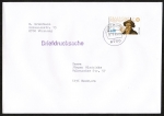 Bund 1607 als portoger. EF mit 140 Pf Adam Schall auf Briefdrucksache 20-50g von 1992 bis Mrz 1993, 14x20 cm