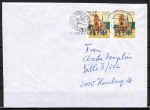 Bund 1675 als portoger. MeF mit 2x 100 Pf Schulpforta auf Inlands-Kompakt-Brief 20-50g von 1993