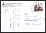 Bund 2023 als portoger. EF mit 100 Pf Weihnachten 1998 auf Inlands-Postkarte von 1998-2002 im Ankauf gesucht !