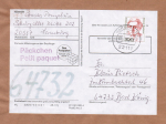 Bund 1397 als portoger. EF mit 500 Pf Frauen auf Inlands-Päckchen-Adresse von 1993-1994