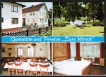 AK Michelstadt / Vielbrunn, Gaststtte und Pension "Zum Hirsch" - Geschister Jochim, gelaufen 1984