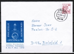 Bund B+S Privat-Ganzsachen-Umschlag mit eingedruckter Marke 50 Pf Neuschwanstein in rot portoger. als Inlands-Brief bis 20g von 1978 verwendet