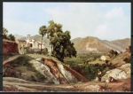 Ansichtskarte von Giacinto Gigante (1806-1876) - "Landschaft von Campania"