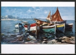Ansichtskarte von Fritz Hansen - "Fischerboote"