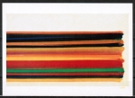 Ansichtskarte von Morris LOUIS (1912-1962) - "Drittes Element" (1962)