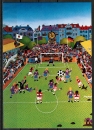10 gleiche Ansichtskarten von Jörn Meyer - "Fußballspiel"