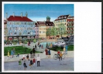 Ansichtskarte von Petra Moll (1921-1989) - "Rindermarkt"
