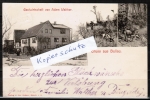 AK Erbach / Bullau, Gastwirtschaft von Adam Walther, gelaufen 1908
