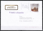Bund 1385 als portoger. EF mit 70 Pf Wohlfahrt 1988 auf Briefdrucksache bis 20 Gramm von 1988-1989