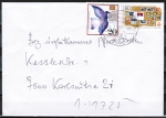 Bund 1388 als portoger. MiF mit 20 Pf Tag der Briefmarke 1988 + 60 Pf Sondermarke auf Inlands-Brief bis 20g von 1988-1989