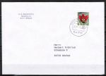 Bund 2968 Skl. (Mi. 2971) als portoger. EF mit 58 Ct. Blumen als Skl.-Marke auf Inlands-Brief bis 20g von 2013, codiert