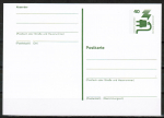 Bund 699 als Ganzsachen-Postkarte mit eingedruckter Marke 40 Pf Unfallverhütung - Postkarte mit neuem Adress-Vordruck - ungebraucht