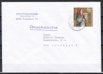 Bund 1578 als portoger. EF mit 60 Pf Weihnachten 1991 auf Inlands-Drucksache bis 20g von 1991-1993