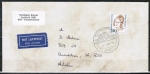 Bund 1392 als portoger. EF mit 240 Pf Frauen auf Luftpost-Brief 10-15g von 1988/1989 nach Australien