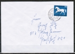 Bund 581 als portoger. EF mit 50 Pf Jugend 1969 auf Inlands-Brief 20-50g von 1969-1972
