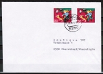 Bund 713 als portoger. MeF mit 2x 30 Pf Jugend 1972 auf Inlands-Brief bis 20g von 1981