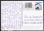 Ansichts-Postkarte mit 0,45 Euro Marke und Sondertarif-Stempel von Riezlern / Kleinwalsertal von 2004 nach Deutschland, codiert