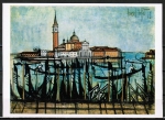 Ansichtskarte von Bernard Buffet - "Venedig, Insel San Giorgio" (1962)