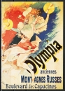 Ansichtskarte von J. Cheret - "Olympia - Paris - 1892" (Plakat)