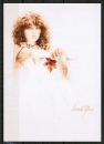 Ansichtskarte von Sara Moon - "Girl with Leaf" (1980)