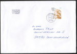 Bund 3514 Skl. (Mi. 3521) als portoger. EF mit 270 Cent Ernst Barlach als Skl.-Marke auf C5-Inlands-Brief ber 2 cm Dicke von 2020-2021, 23 cm lang