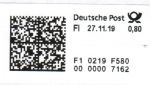 "Internetmarke" der Deutschen Post AG zu 80 Cent