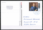 Bund 3658 als Ganzsachen-Postkarte mit eingedruckter Marke 70 Droste Hülshoff portoger. als Inlands-Postkarte von 2022-heute, codiert