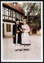 AK Erbach, Trachtengruppe - Brautpaar, um 1955 / 1960 (?)