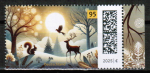 Bund 3935 - 95 Cent Wintermotiv 2025 als Nassklebe-Marke