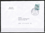Bund 1342 als portoger. EF mit 80 Pf SWK aus Rolle auf B-Brief vom ZAG Büsingen in die Schweiz von 1996/1997