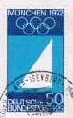 Bund 590 als portoger. EF mit 50 Pf Olympiade 1969 auf Inlands-Brief 20-50g von 1969-1972 im Ankauf gesucht !