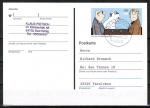 Bund 2836 als portoger. EF mit 45 Cent Wohlfahrt 2011 auf Inlands-Postkarte von 2011-2019, codiert