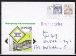 Bund 914 als Privat-Ganzsache mit eingedruckter Marke 30 Pf B+S + Zusatz 10 Pf B+S als Inlands-Drucksache bis 20g von 1980