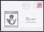 Bund 1028 als Privat-Ganzsachen-Umschlag mit eingedruckter Marke rote 60 Pf B+S als Inlands-Brief bis 20g von 1979-1982